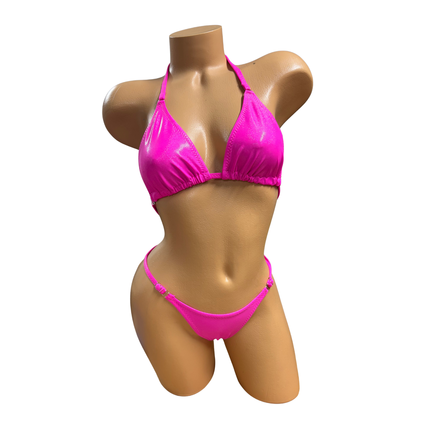NPC/IFBB Fit Model- Neon Barbie Pink