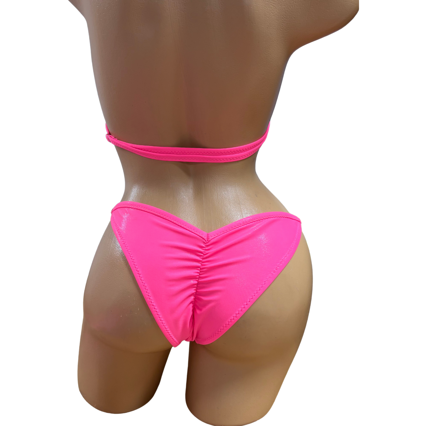 NPC/IFBB Fit Model-Neon Coral