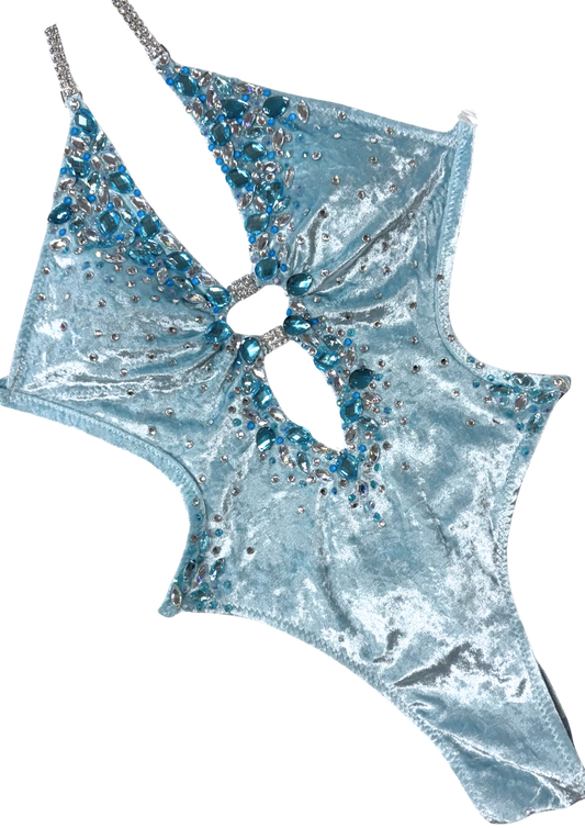 Ice Blue Velvet Premium