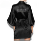 Personalized Rhinestone Robe